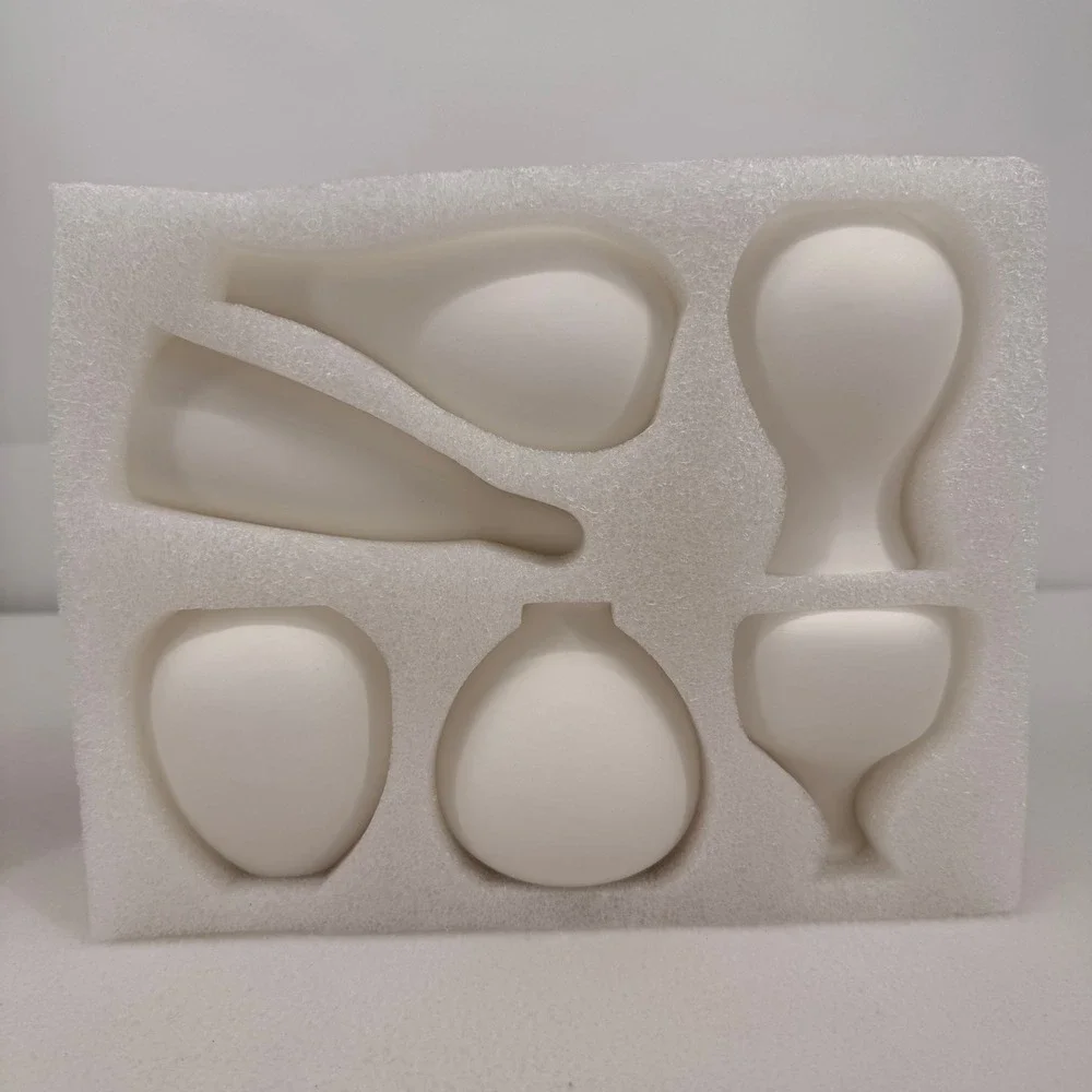 JOJUNO White Bud Vases, Small Ceramic Vase Set of 11 Modern Home Decor